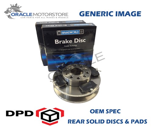 Oem rear discs pads - oem,