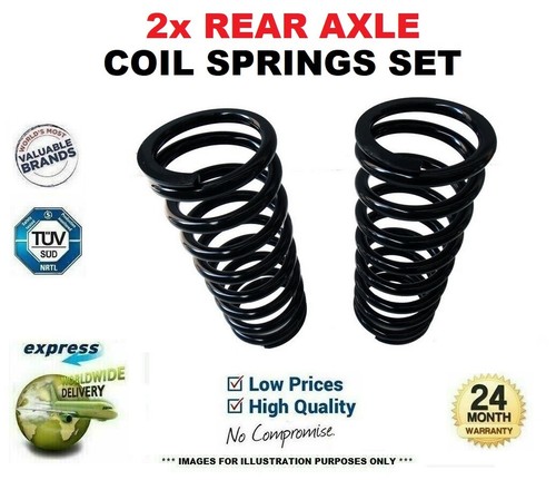 Rear axle coil - axle, springs