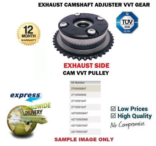 Exhaust camshaft pulley for - exhaust,