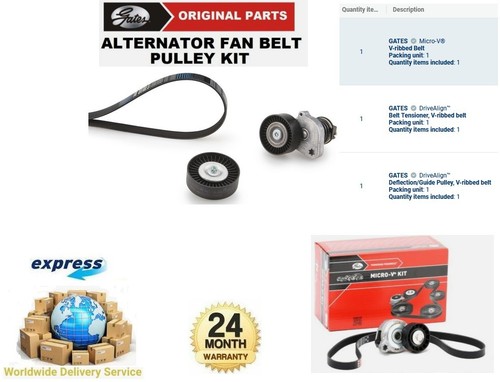 Gates fan belt pulley kit - gates,