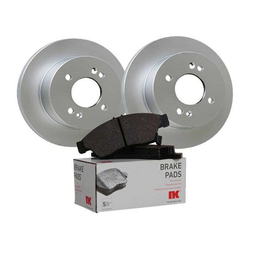 Rear brake discs - and, pad
