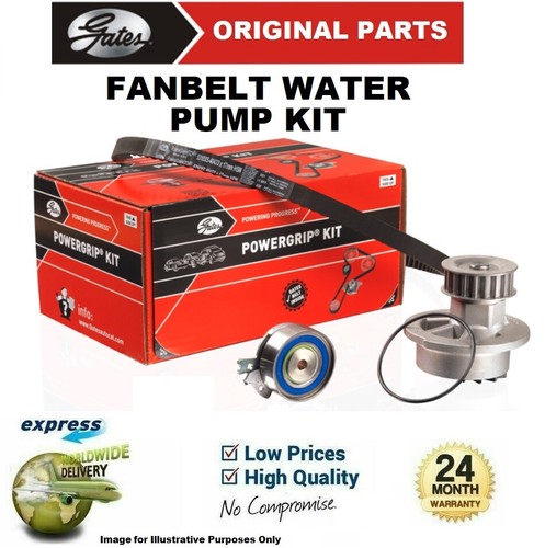 Gates water pump fan - pump, belt