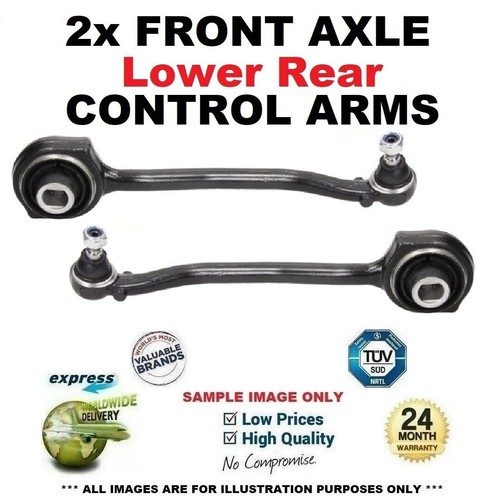 Front axle lower - front, rear