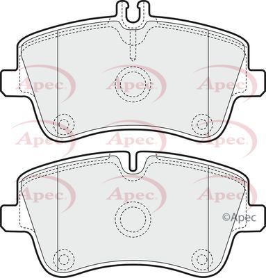 Apec front brake - apec, set