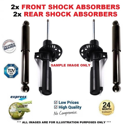 Front rear shock - front, absorbers