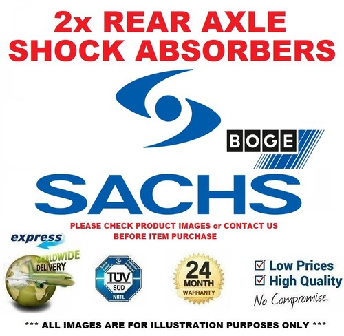 Sachs boge rear - 2x, shock