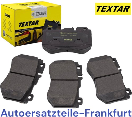 Textar front brake pads - textar,