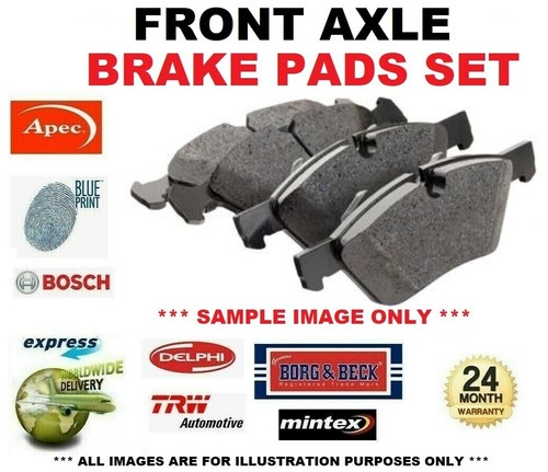 Front pads set for mercedes - set,