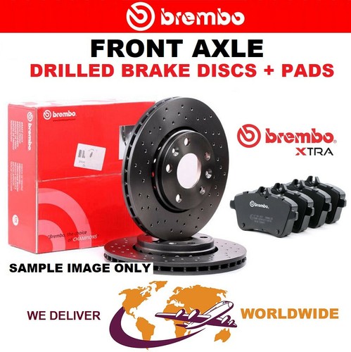 Brembo drilled front discs - front,